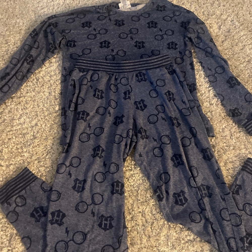 Harry potter cozy 2 piece pajamas lounge set Small